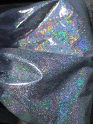 Glitter Holografický - Black