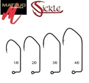 Matzuo sickle Black - 1/0 100ks